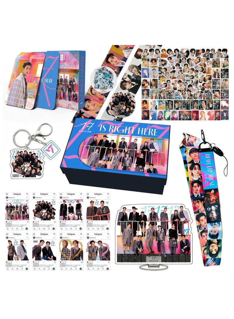 SEVENTEEN Peripherals Keychains Stickers Gift Boxes Exclusive Collections for Fans and Idol Charms are all included carrying the moments of love  - Image 1