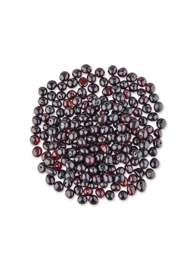 Genuine Amber Loose Polished Amber Beads From The Baltic Sea Drilled Through 10 Grams 4 6 Mm Cherry  - Image 1
