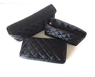 Models-on-the-Go Makeup Bags Set of 3 - Black - Image 4