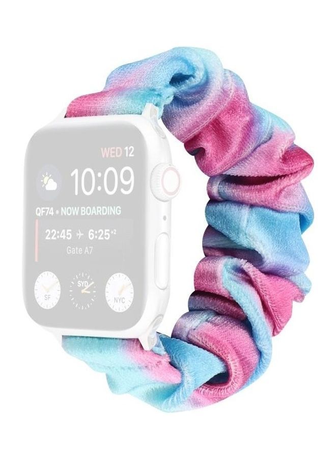 NIBEMINENT Replacement Watchband For Apple Watch Series 7 45mm/6 & SE 5 4 44mm/3 2 1 42mm Multicolour - Image 2