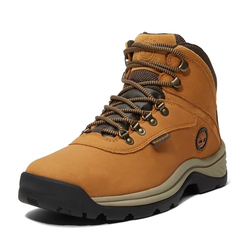 Timberland Men's White Ledge Mid Waterproof Hiking Boot, Wheat-NEW 2024, 9 Medium - Image 1