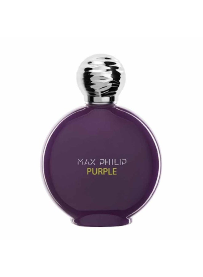 MAX PHILIP PURPLE (U) EDP 100ML (LEATHER BOX) - Image 2