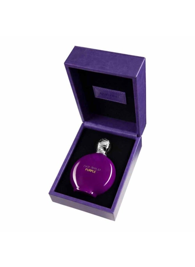 MAX PHILIP PURPLE (U) EDP 100ML (LEATHER BOX) - Image 1