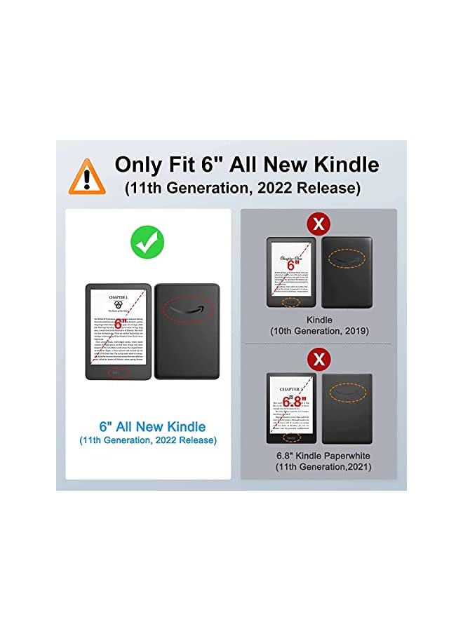 erorex 1 Plus 2Pcs All New Screen Protector Compatible With Kindle Paperwhite 11Th Generation 2022 Release 6 Inch Case And Screen Protector Soft Premium Pet Protective Film Anti Scratch Clear Cover Clear  - Image 3