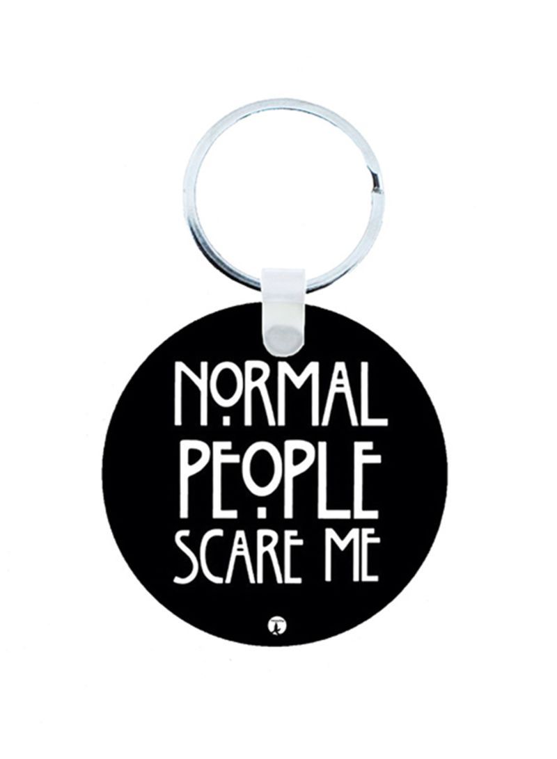 RKN The English Phrases Wooden Keychain