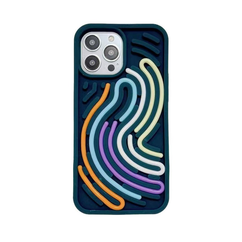 غطاء واقي | حماية من السقوط | تخفيف التوتر | أحمر | مقاوم للصدمات لـ iPhone 12 Pro Max - Image 4