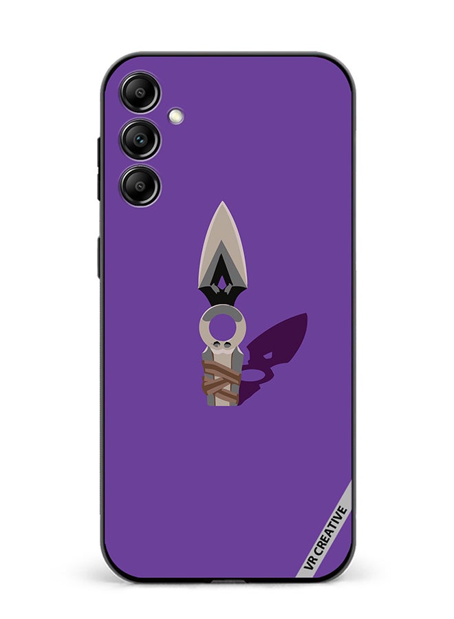 VR CREATIVE Protective Case Cover For Samsung Galaxy A55 Jett Knife Valorant Design Multicolour - Image 1