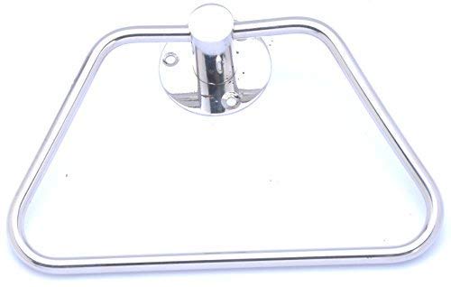 Easyhome Furnish EASYHOME FURNISH Towel Rings Towel Holder Hand Towel Stand Cloth Hanger Napkin Holder Cloth Stand Towel Holder for Bathroom Kitchen washbasin302304 Stainless SteelChrome Finished Anti Rust  - Image 3