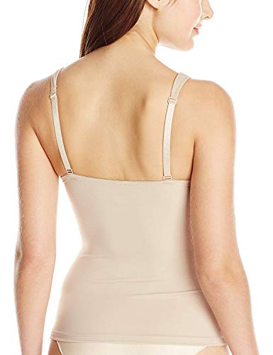 Rhonda Shear Ahh By Rhonda Shear Women's Molded Cup Camisole, Nude, X-Large - Image 2