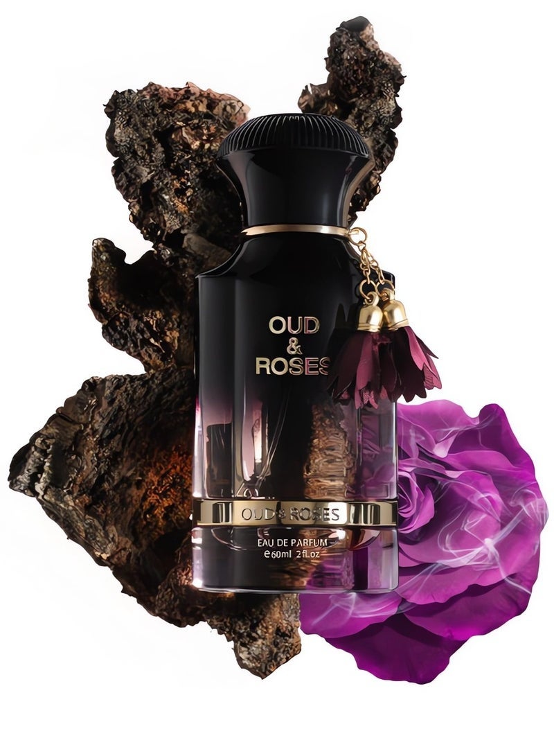 Ahmed Al Maghribi Oud and Rose perfume 60 ml - Image 5