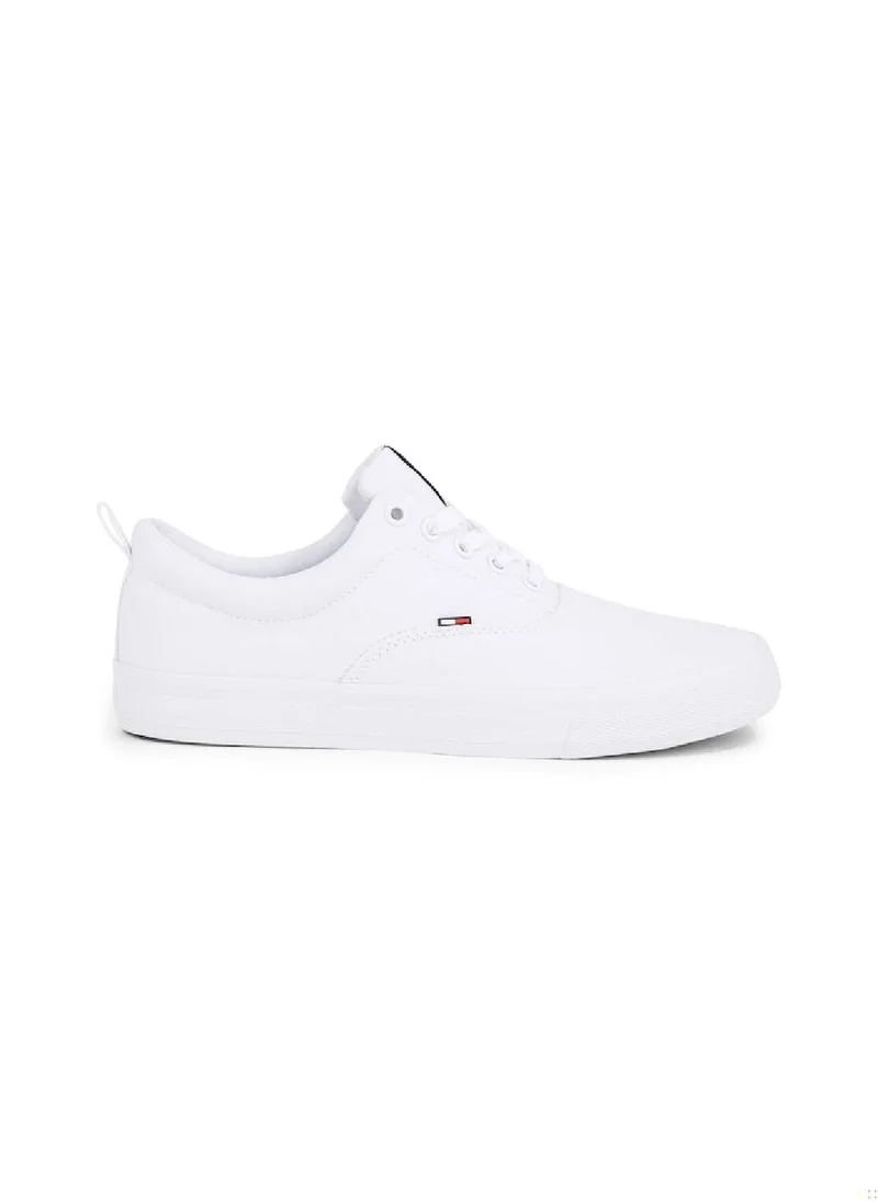 TOMMY JEANS Women's Classics Low-Top Cotton Sneakers - Cotton, White