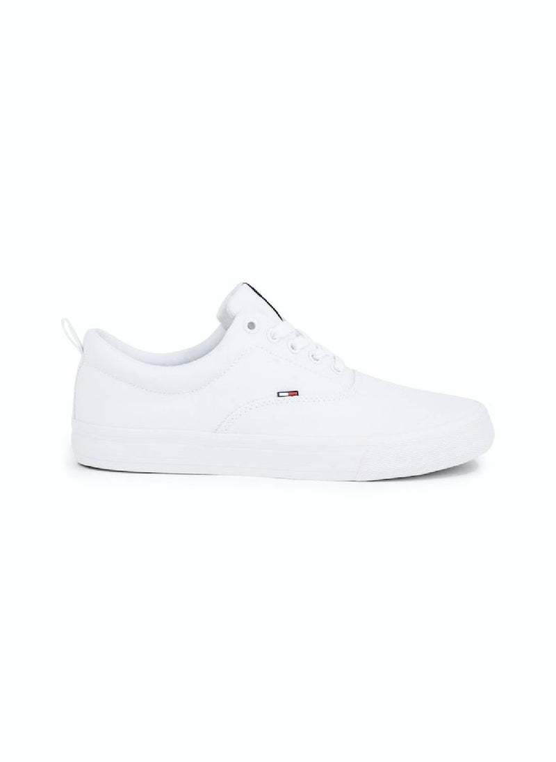 TOMMY JEANS Women's Classics Low-Top Cotton Sneakers - Cotton, White  - Image 2