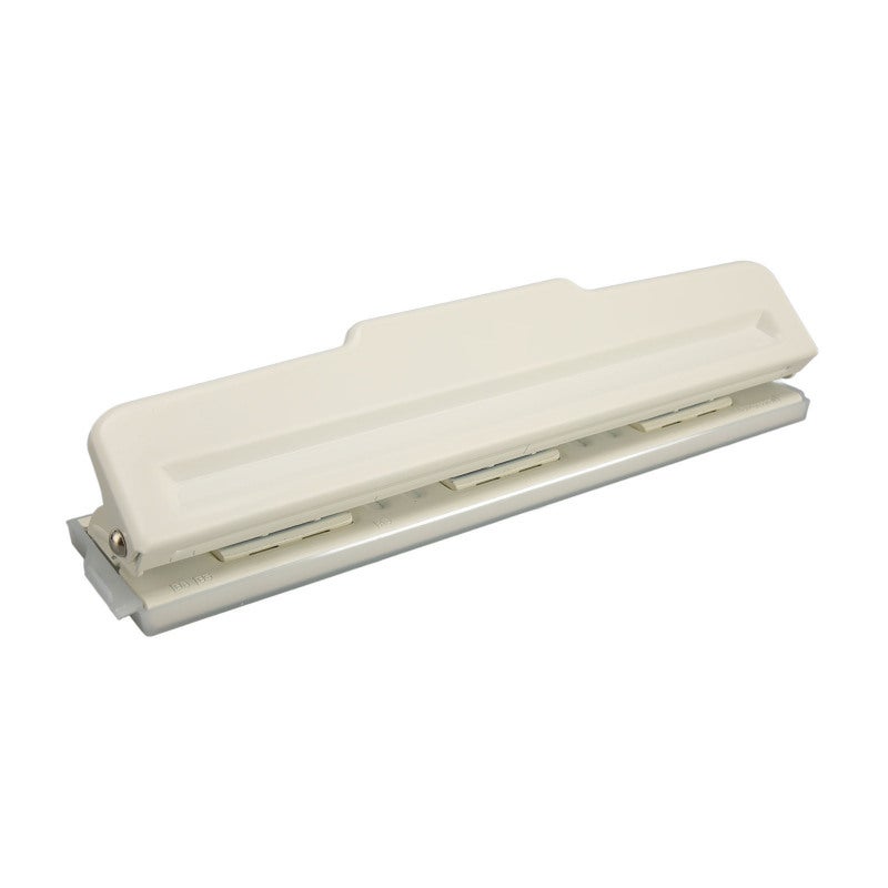 Kw-trio 9 Hole Punch: Full Metal Body With 8 Sheet Capacity, Labor Saving Lever Structure - Multi-Paper Size Compatible Lever Hole Punch For Office And School - Image 5
