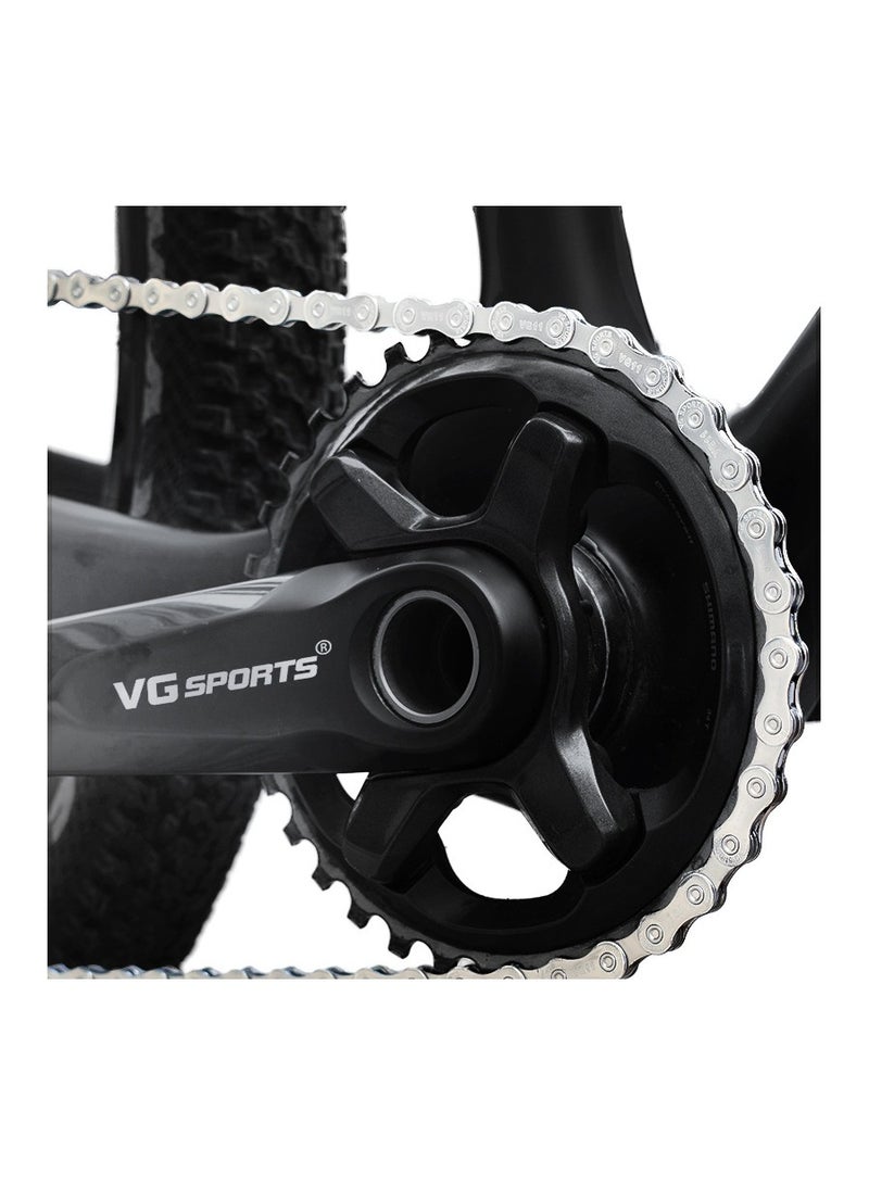 VG 9-Speed Bike Chain,Replacement Bicycle Chain with 116 Links,Half/Full Hollow Lightweight Stainless Steel Bicycle Chain for Road Bike - Image 2
