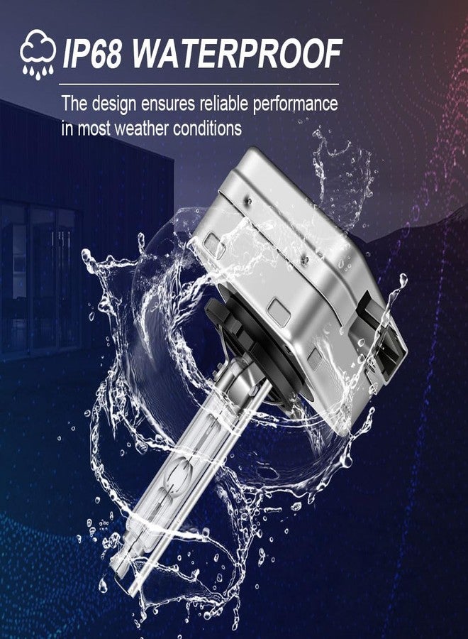 Erato D1S Fit for 2007 2008 2009 2010 2011 2012 2013 2014 Escalade ESV EXT Xenon Headlight Bulbs,6000K 35W Diamond White High Low Beam Headlamps 12V Car Replacement Bulbs- Pack of 2 - Image 4