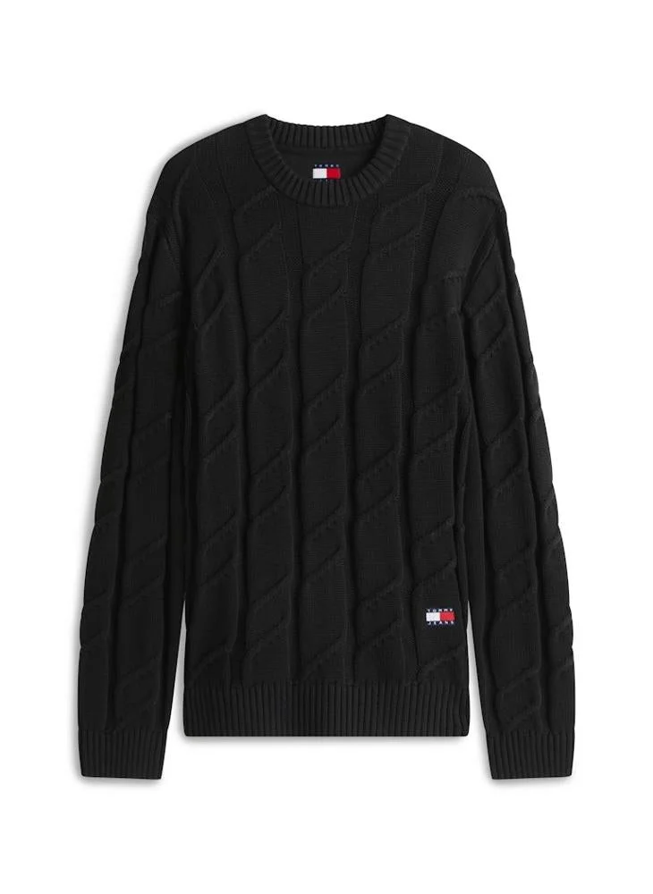 TOMMY JEANS  Essential Crew Neck Sweaters for Men | Best Price UAE