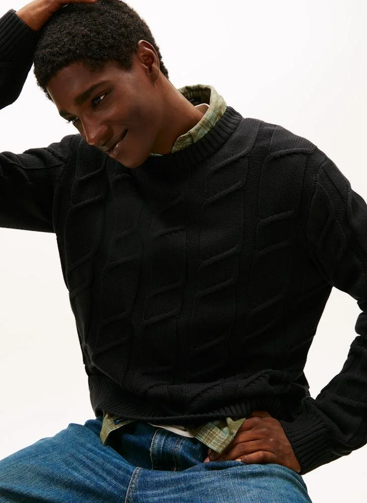 TOMMY JEANS  Essential Crew Neck Sweaters for Men | Best Price UAE
