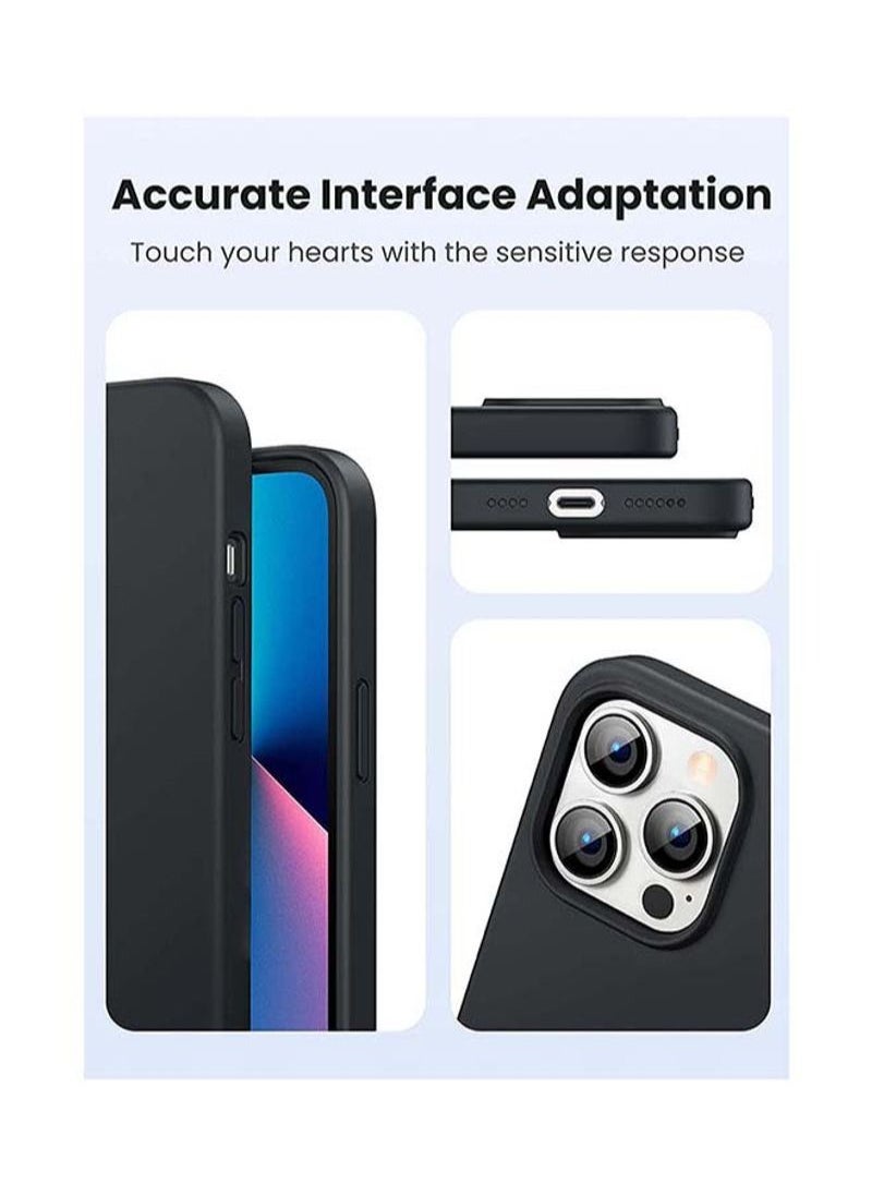 BORTONY iPhone 13 Pro Case Cover Soft Liquid Silicone Gel Rubber iPhone 13 Pro Cover Shockproof Anti-Scratch Anti-Fingerprint Slim Thin Protective Cover for iPhone 13 Pro 6.1 inch  - Image 5