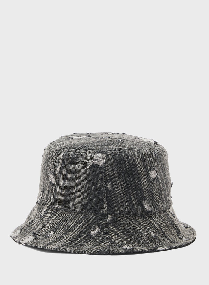 Seventy Five Denim Summer Bucket Hat  - Image 2
