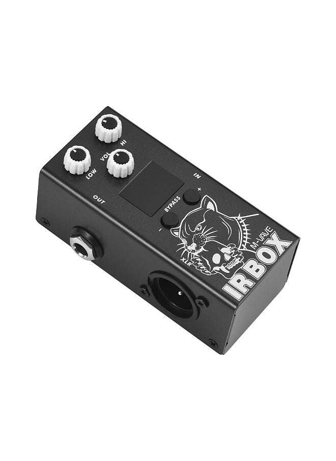 M-VAVE - M-VAVE Guitar IR Box Effects Pedal with IR Cab Impulse Response Cabinets Speaker Simulator XLR Output Port DC 9V 6.35mm Input/Output Interface Electric Guitar Effector - Image 1