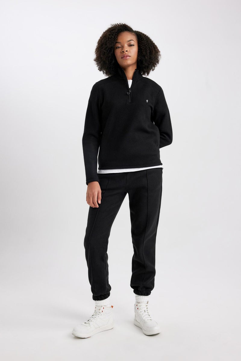 DeFacto Woman DeFactoFit Standard Fit Jogger Fleece Sweatpants  - Image 4