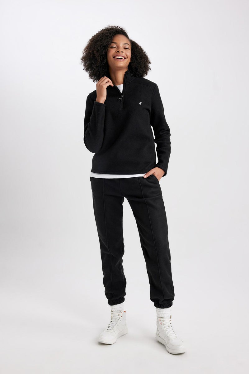 DeFacto Woman DeFactoFit Standard Fit Jogger Fleece Sweatpants  - Image 5
