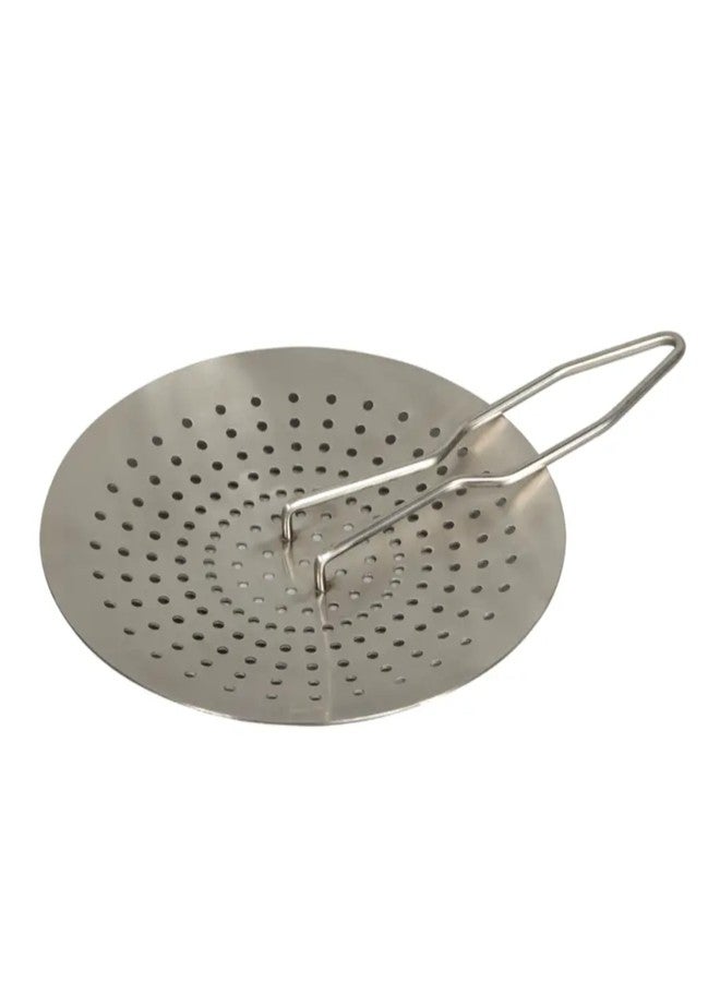 FSE 373-FM2301 Kettle Strainer, 9" Perforated Stainless Steel, 3/16" Hole Size for Fast Drainage, Durable Rust-Resistant Design, Ideal for High-Volume Steam Kettle Use - Image 3