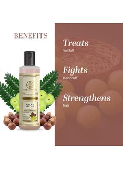 Khadi Natural Amla & Reetha Hair Conditioner 210Mlfor Hair Fall Rescue  - Image 2