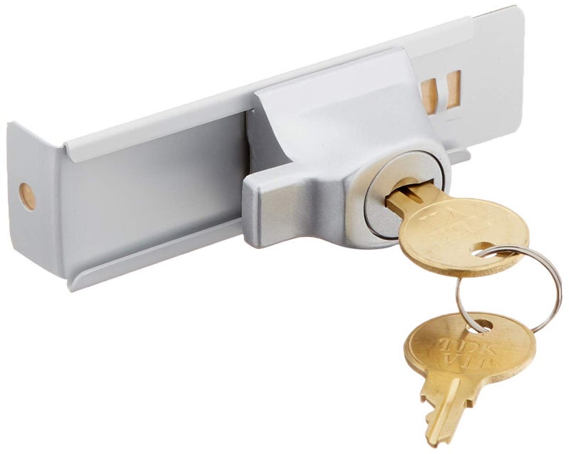 CRL C.R. LAURENCE TDK7AKA CRL Aluminum Stick-On Showcase Lock - Keyed Alike - Image 2