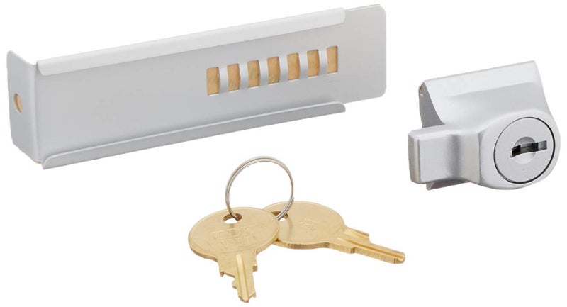 CRL C.R. LAURENCE TDK7AKA CRL Aluminum Stick-On Showcase Lock - Keyed Alike - Image 5