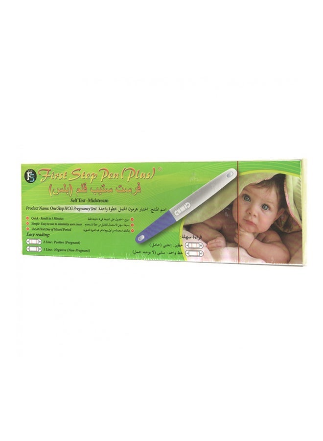 First Step Bundle x 10 First Step Pen Plus – One Step HCG Pregnancy Test Self Test Midstream - Image 2
