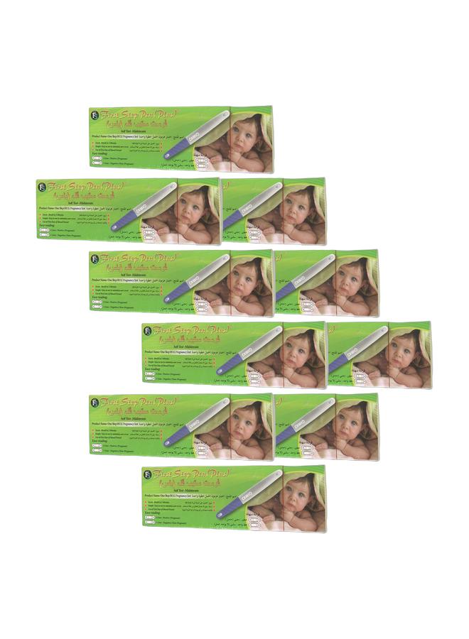 First Step Bundle x 10 First Step Pen Plus – One Step HCG Pregnancy Test Self Test Midstream - Image 1
