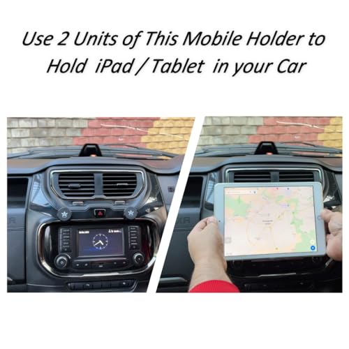 Blackstar Spiro Mag : Magnetic Mobile Phone Holder for Car Dashboard/Bike with 540° Angle Rotation - Phone Mount Stand with Strong & Safe Magnets - Compatible with All Mobiles (MAGSAFE Incompatible) - Image 5
