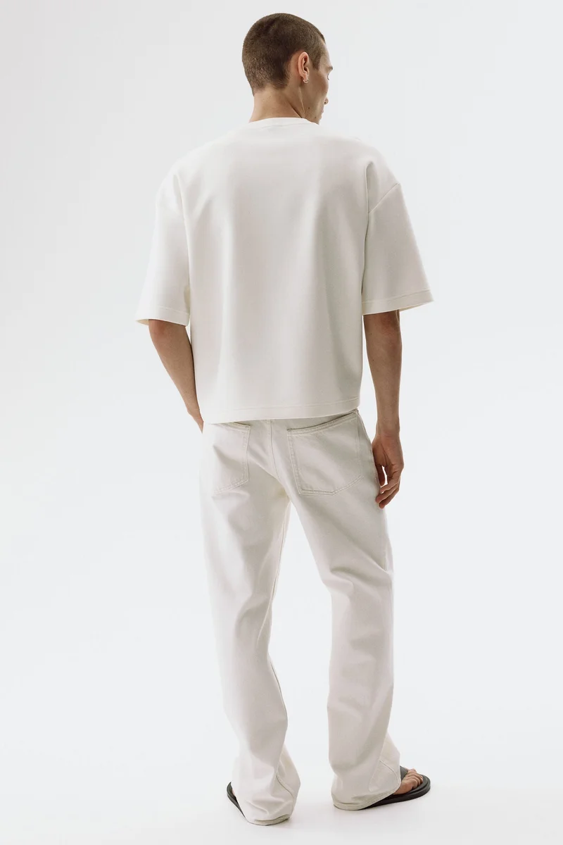 H&M Oversized Fit Scuba T-shirt