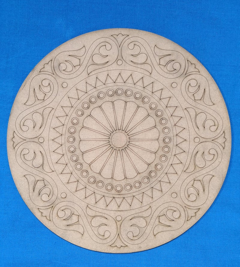Toyjet Educational Products pre-Marked 12 inch MDF Round Board - Image 2