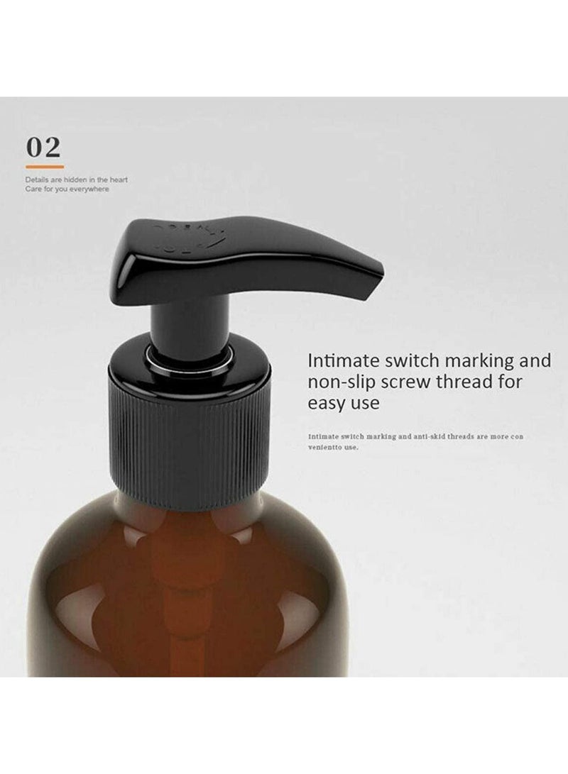 2PCS 500ml/17oz Hand Gel Dispenser Refillable Sanitizer Bottles Empty Shampoo Versatile Pump Bottle Drip-free Lotion Container Soap - Image 3