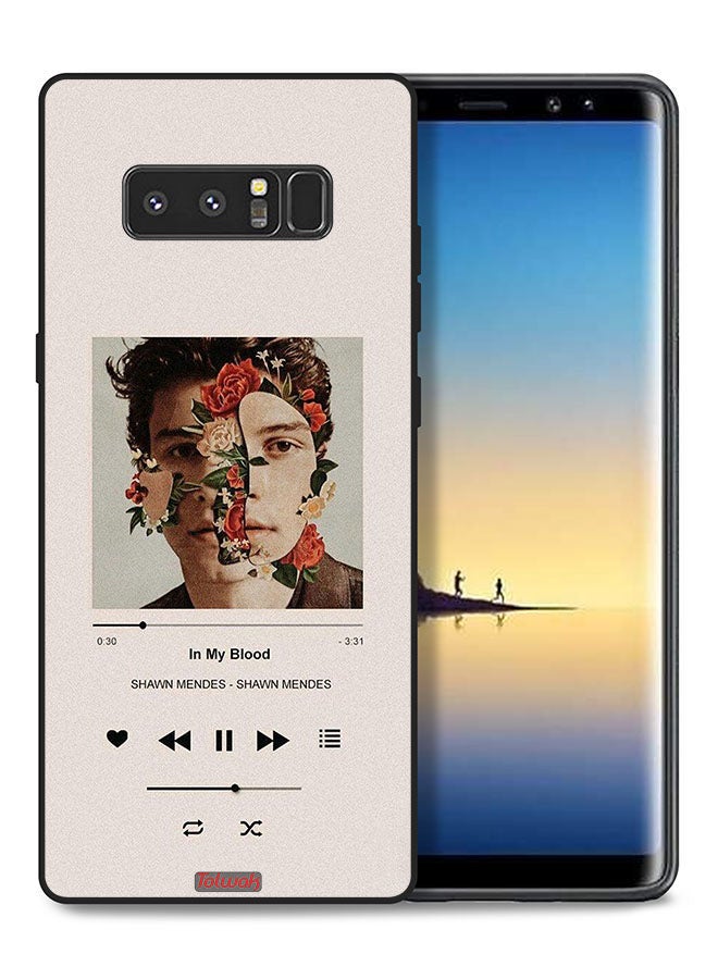 Tolwak Samsung Galaxy Note 8 Protective Case Cover In My Blood - Image 1