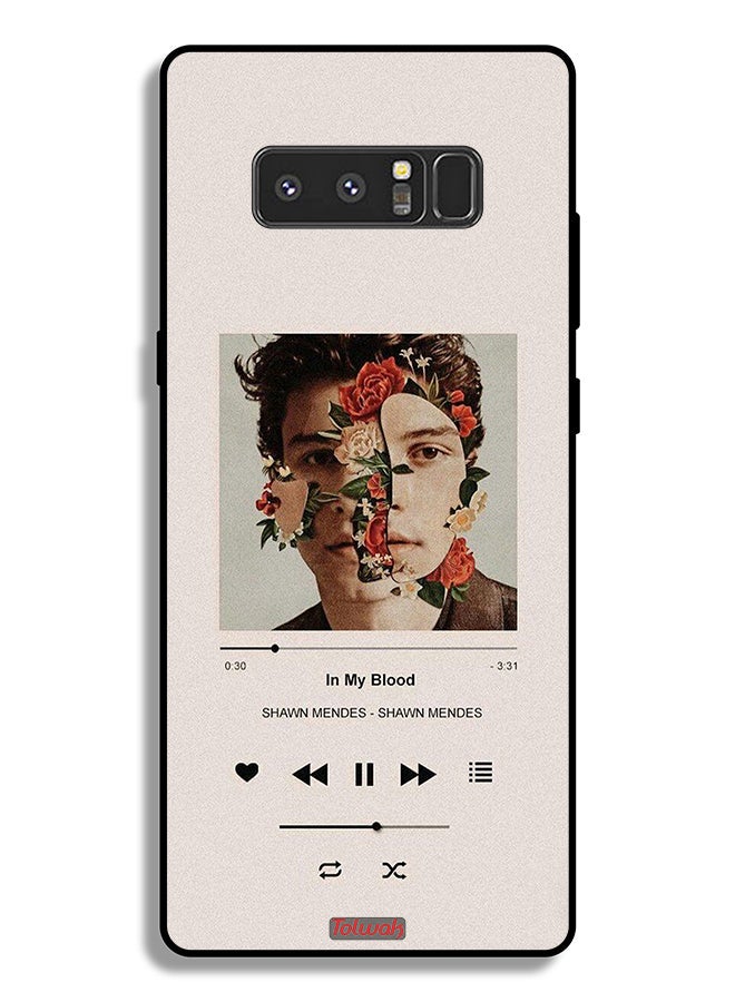 Tolwak Samsung Galaxy Note 8 Protective Case Cover In My Blood - Image 2