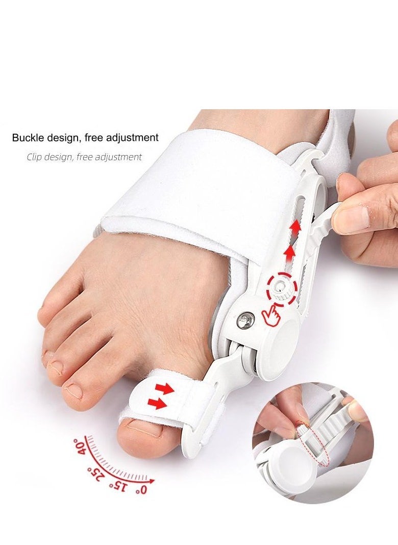 Techlove Bunion Corrector, Adjustable Knob Bunion Splint For Bunion Relief, Suitable For Left And Right Foot Toe Correction - Image 3