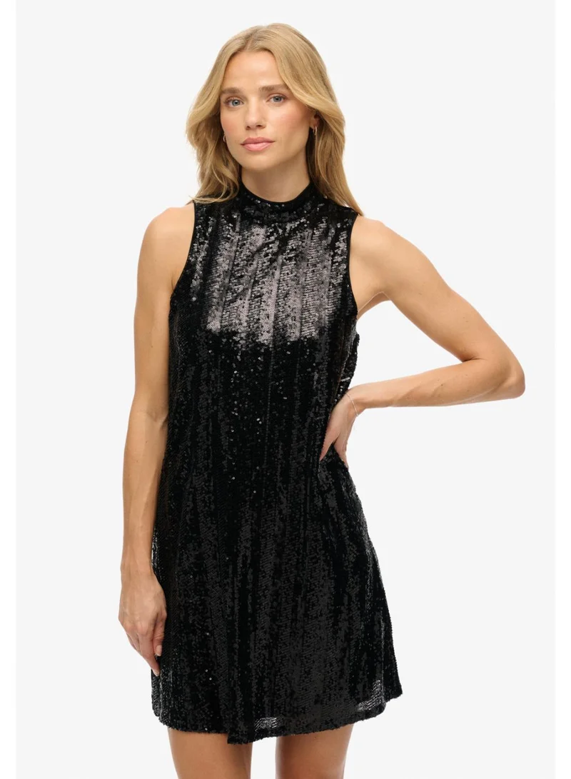 Sl Sequin A Line Mini Dress