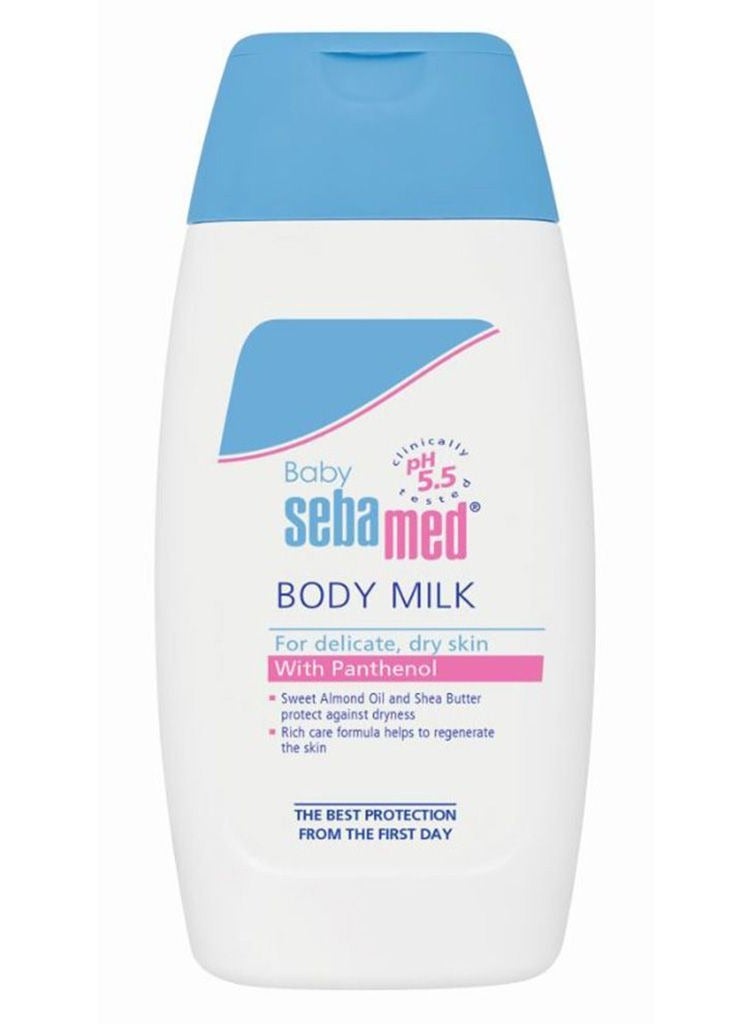 Sebamed Baby Body Milk With Panthenol 200 ML - Image 1