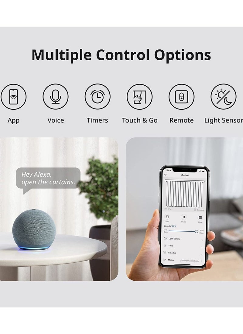SwitchBot - Curtain Smart Opener Wireless App Automate Timer Control Rod 2 - Image 1