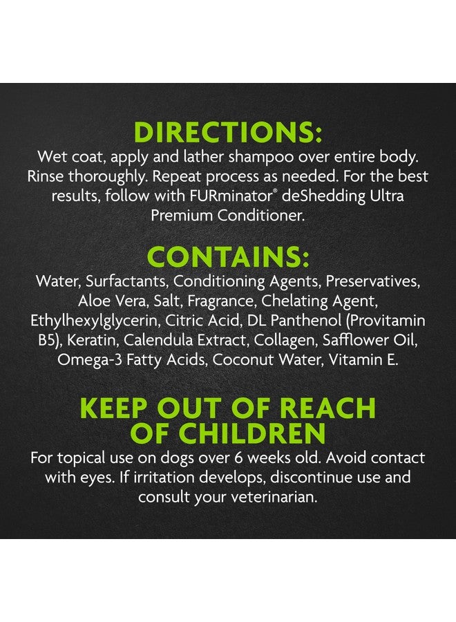 FURminator Ultra Premium deShedding Shampoo for Dogs Helps Reduce Excess Shedding, 16 oz - Image 2