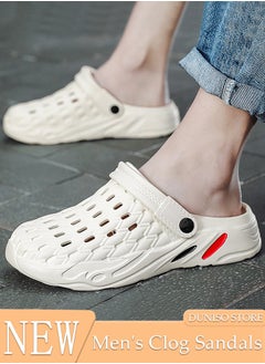 DUNISO Unisex Adult Sandals Summer Sandals Lightweight Slide Sandal with Non-slip Soles Thick Sole Beach Slipper Breathable Slip-on Sandal House Flat Slipper for Pool Beach Yard Kitchen Shower  - Image 1