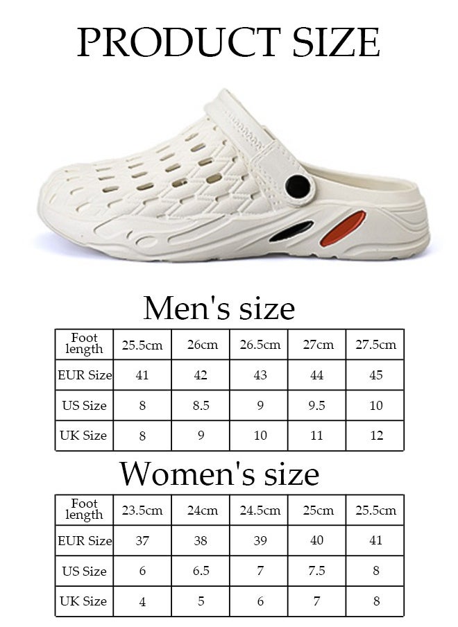DUNISO Unisex Adult Sandals Summer Sandals Lightweight Slide Sandal with Non-slip Soles Thick Sole Beach Slipper Breathable Slip-on Sandal House Flat Slipper for Pool Beach Yard Kitchen Shower  - Image 2