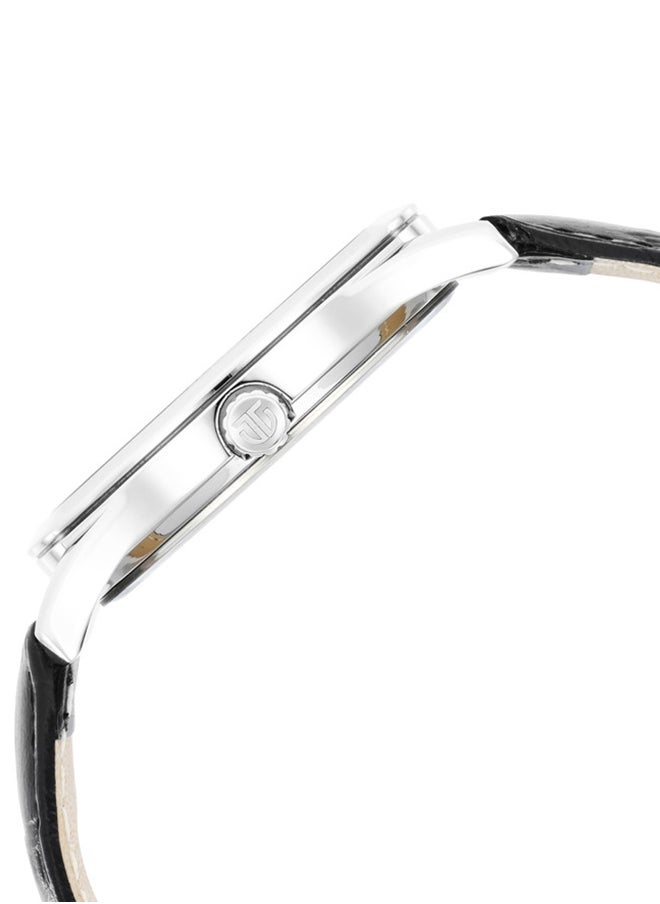 TITAN Leather Analog Wrist Watch 1823SL03  - Image 4
