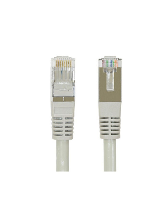Generic Kubi Six Types Of Shielded Pure Copper Network Cable Gray Eight-core Double Cross Jumper Gigabit Network Cable LCLN6RRECSGY-Color:LCLN6RRECSGY-1.5M  - Image 3