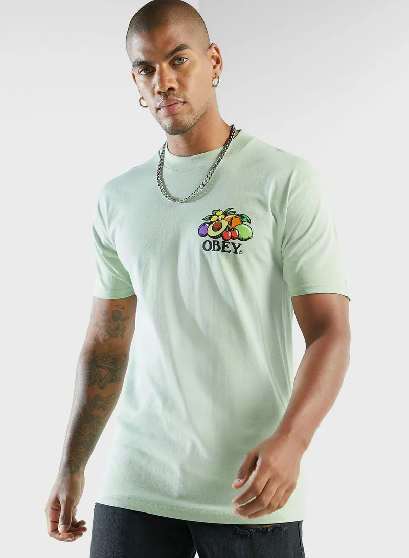 OBEY Bowl Of Fruit T-Shirt