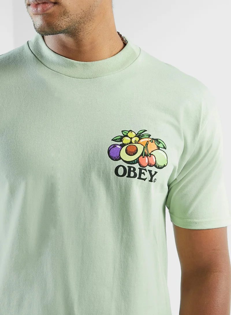 OBEY Bowl Of Fruit T-Shirt