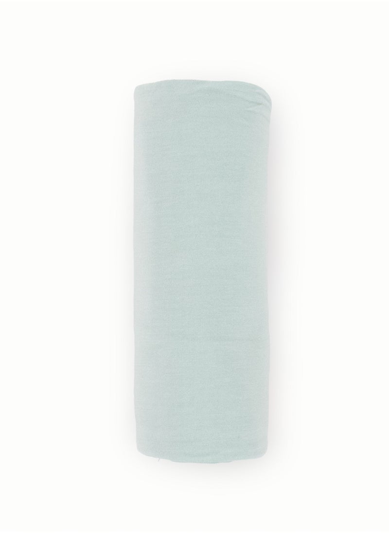 little unicorn - Stretch Knit Swaddle 2 Pack	Frost Green - Image 1